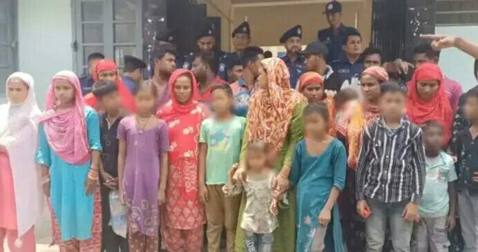 পঞ্চগড়ে দুই সীমান্ত দিয়ে নারী-শিশুসহ ২৬ জনকে পুশইন করেছে বিএসএফ